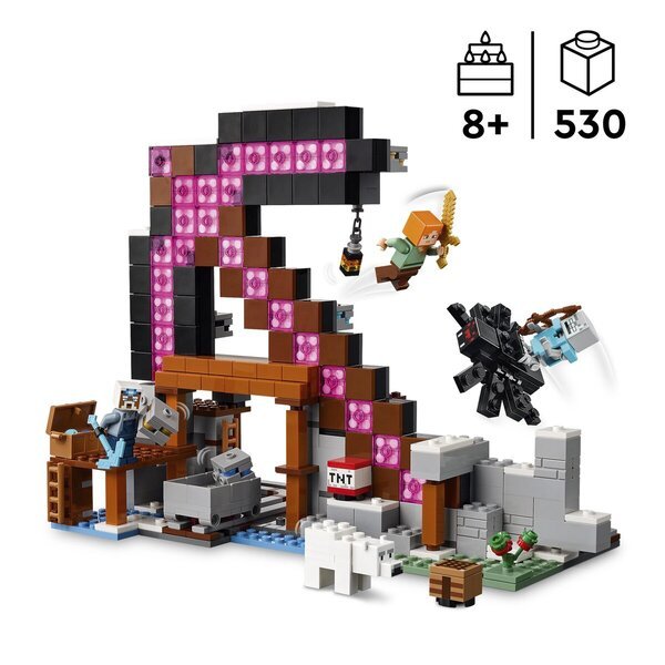 LEGO Minecraft 21277 Kirtiklių kasykla<br>
