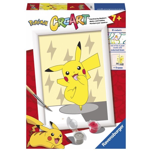 Ravensburger radošā Pokémon krāsa no Numbers<br>