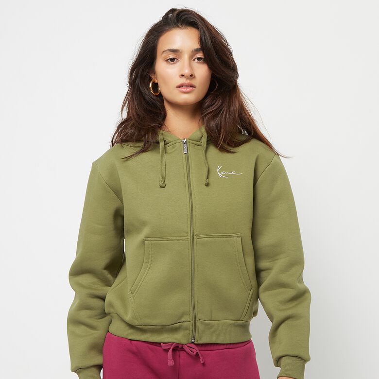 Felpa con zip Chest Signature Essential