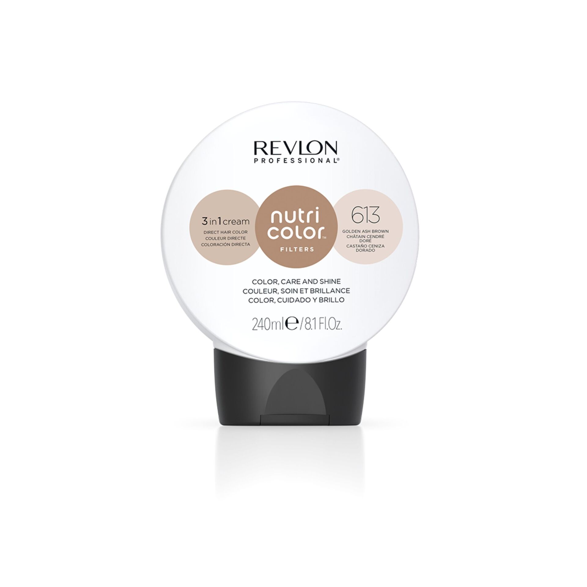 Nutri Color Filters Τόνωση Μαλλιών Golden Ash Brown 240 ml - Revlon Professional