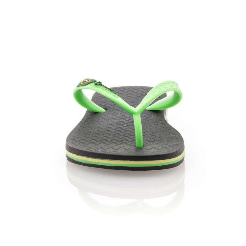 Svarte gutteflip-flops / Thong-sandaler