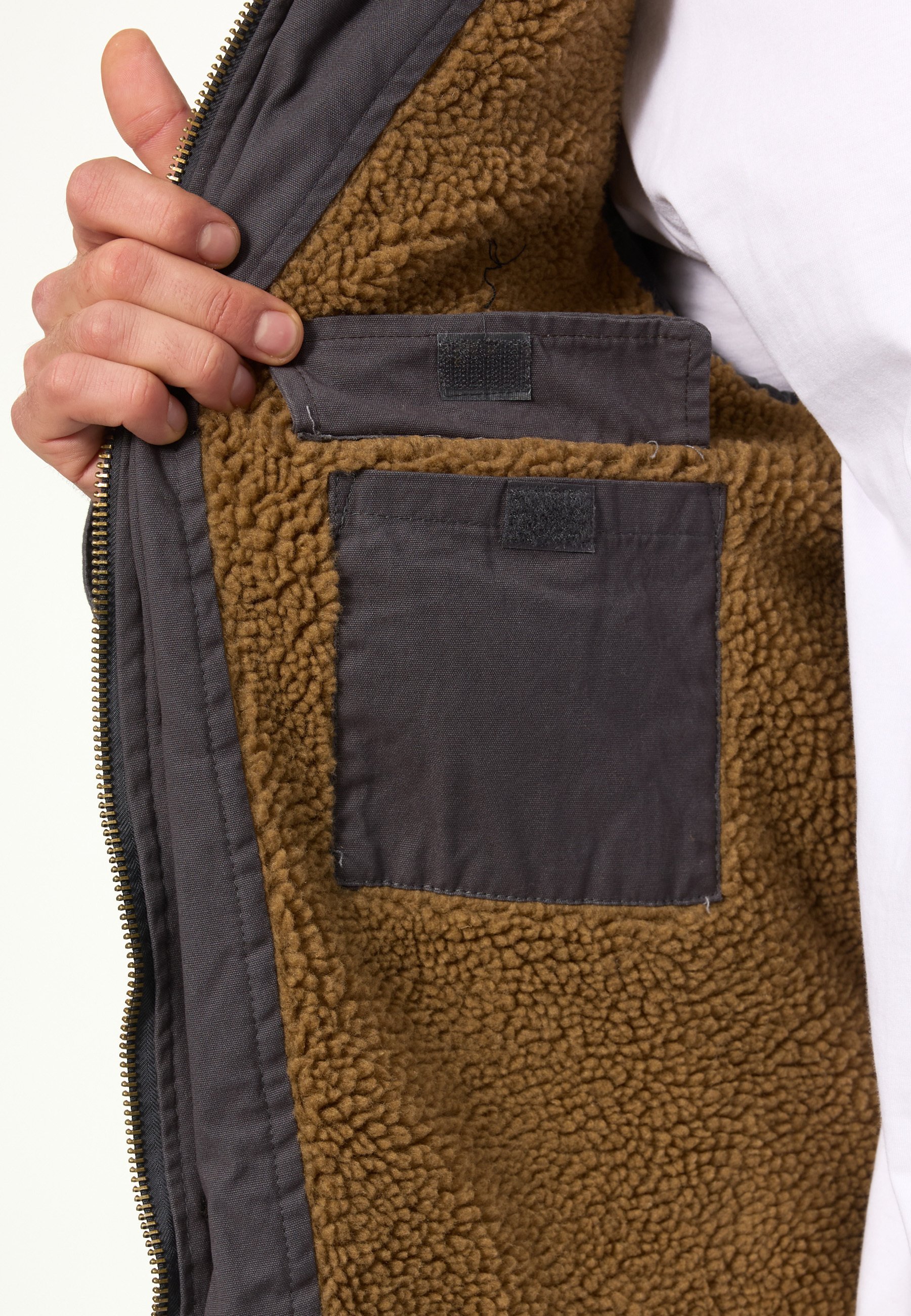 Cappotto invernale INDICODE JEANS - grigio scuro