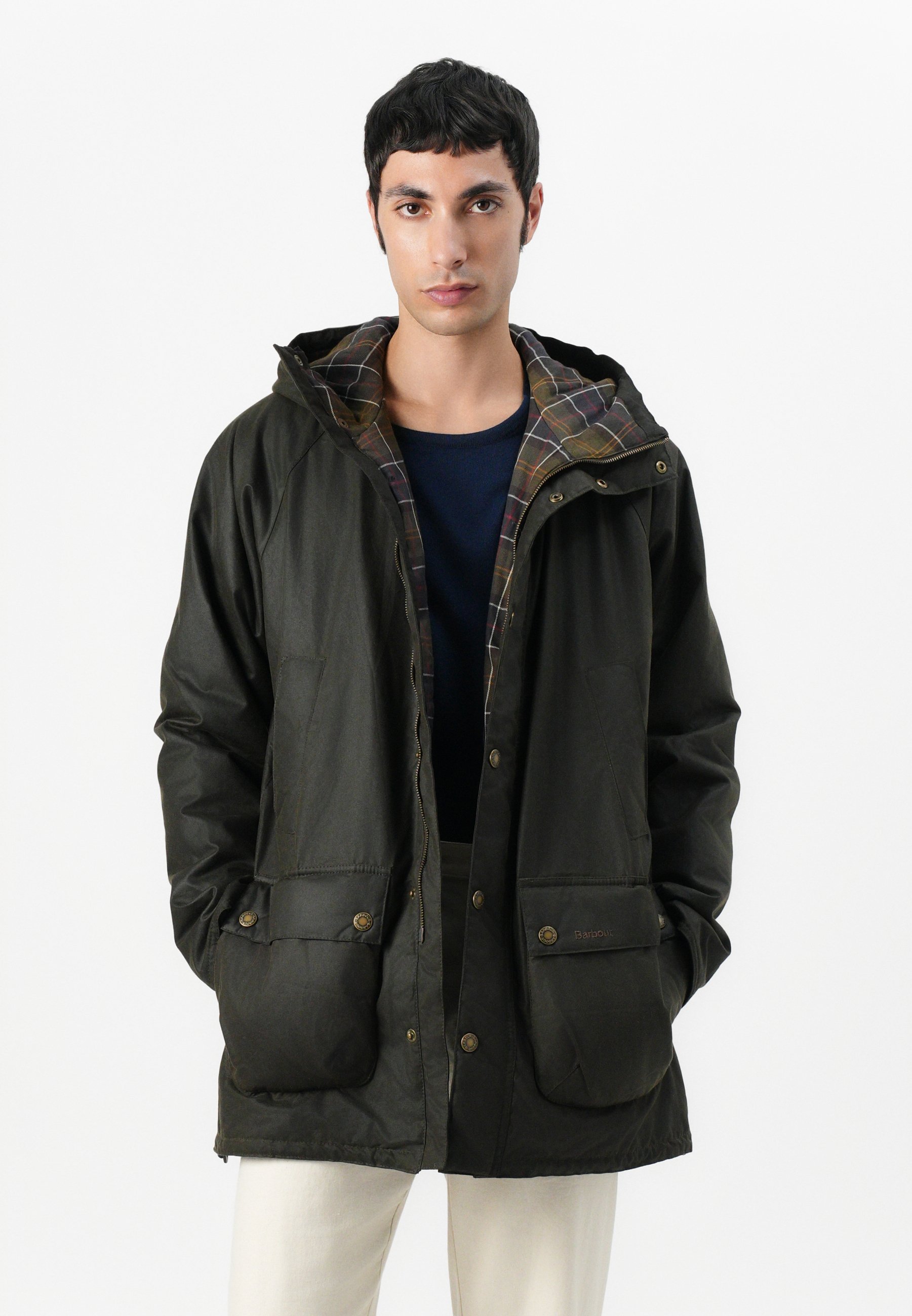 Barbour BEDALE - Parka - olijf