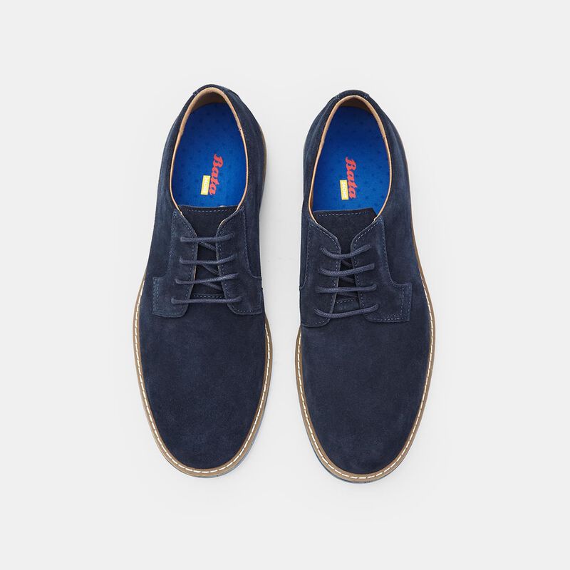 Bata 24H herenschoenen met suède vetersluiting