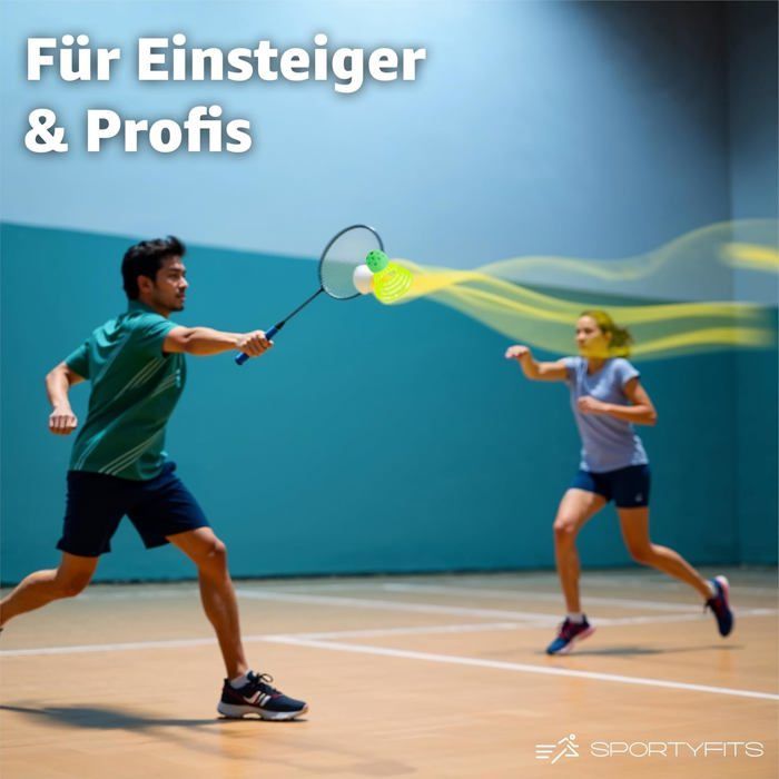 Volants Speedbadminton rapides jaune – pour entraînement & compétition – badminton indoor & outdoor