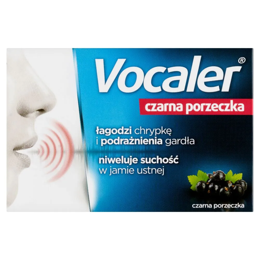 Vocaler Czarna Porzeczka, Pastylki do ssania