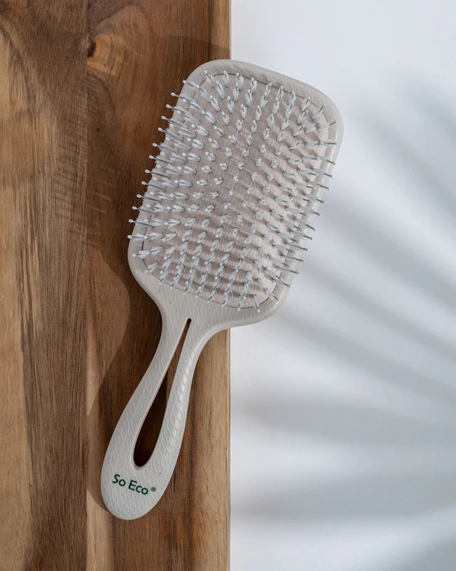 „So Eco Paddle Brush“ nailono šerelių plaukų šepetys