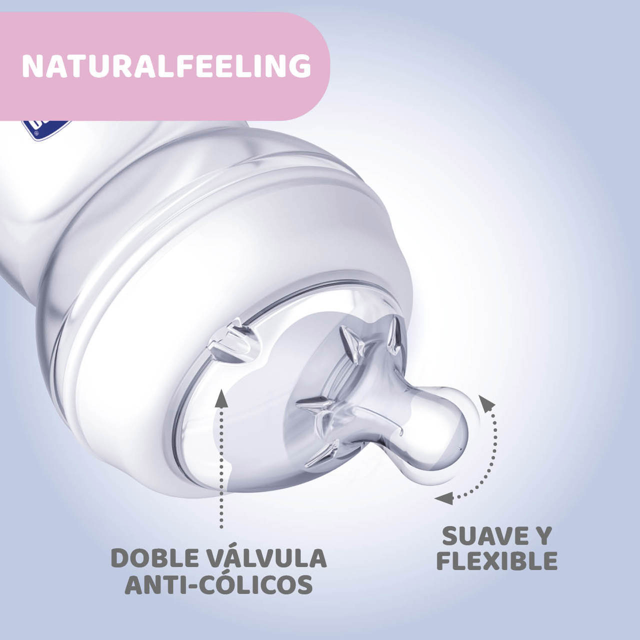 Μπιμπερό σιλικόνης NaturalFeeling 150ml 0m+