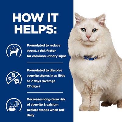 Hill's Prescription Diet Feline c/d Ensopado para Estresse Urinário - Frango