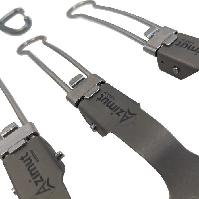 Couverts Pliants Titanium - Couverts | Azimut Outdoor Azimut outdoor Matériel de bivouac et camping