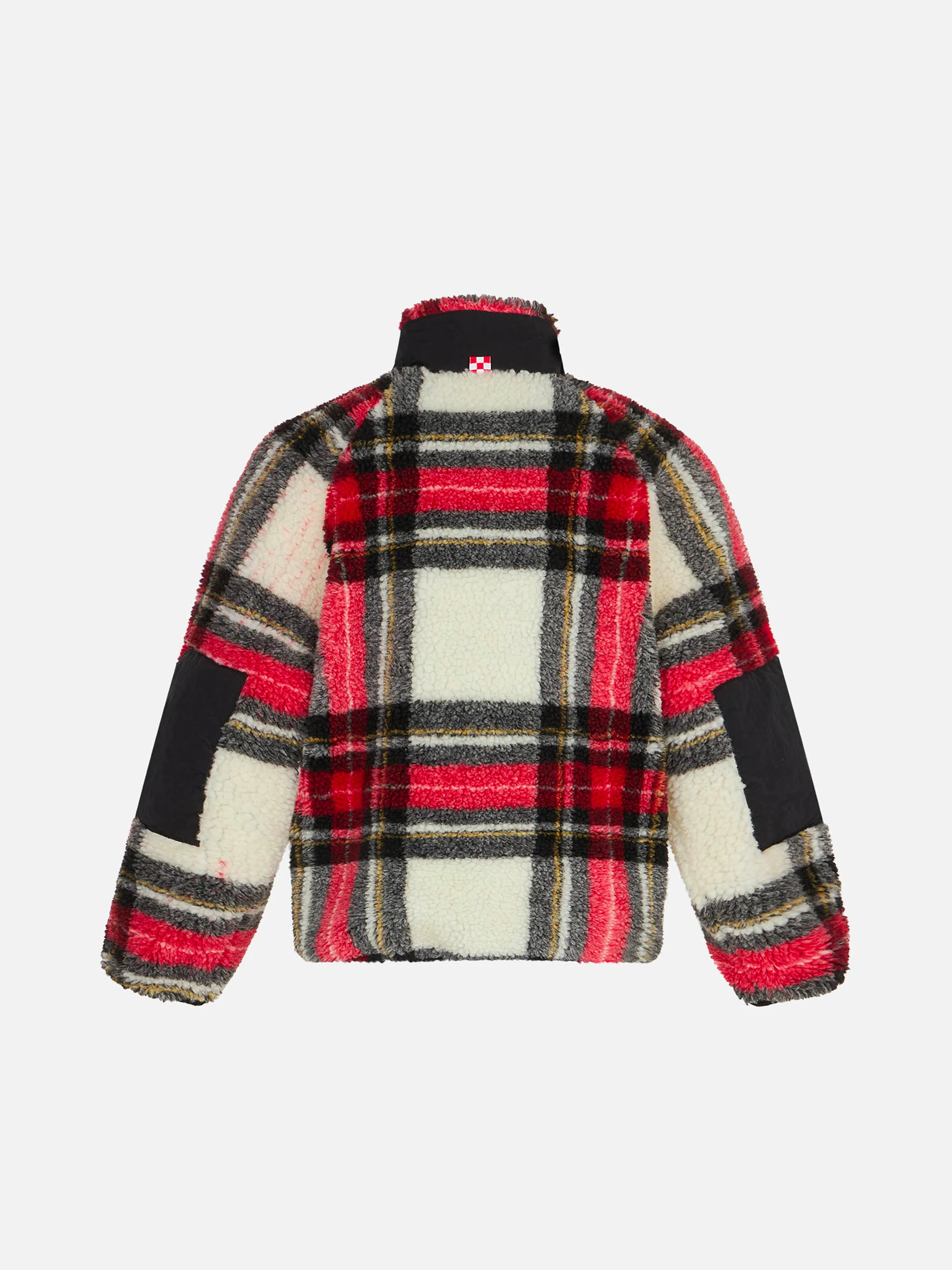 Chaqueta de borrego escocés para niño con bordado del St. Barth Bob Club