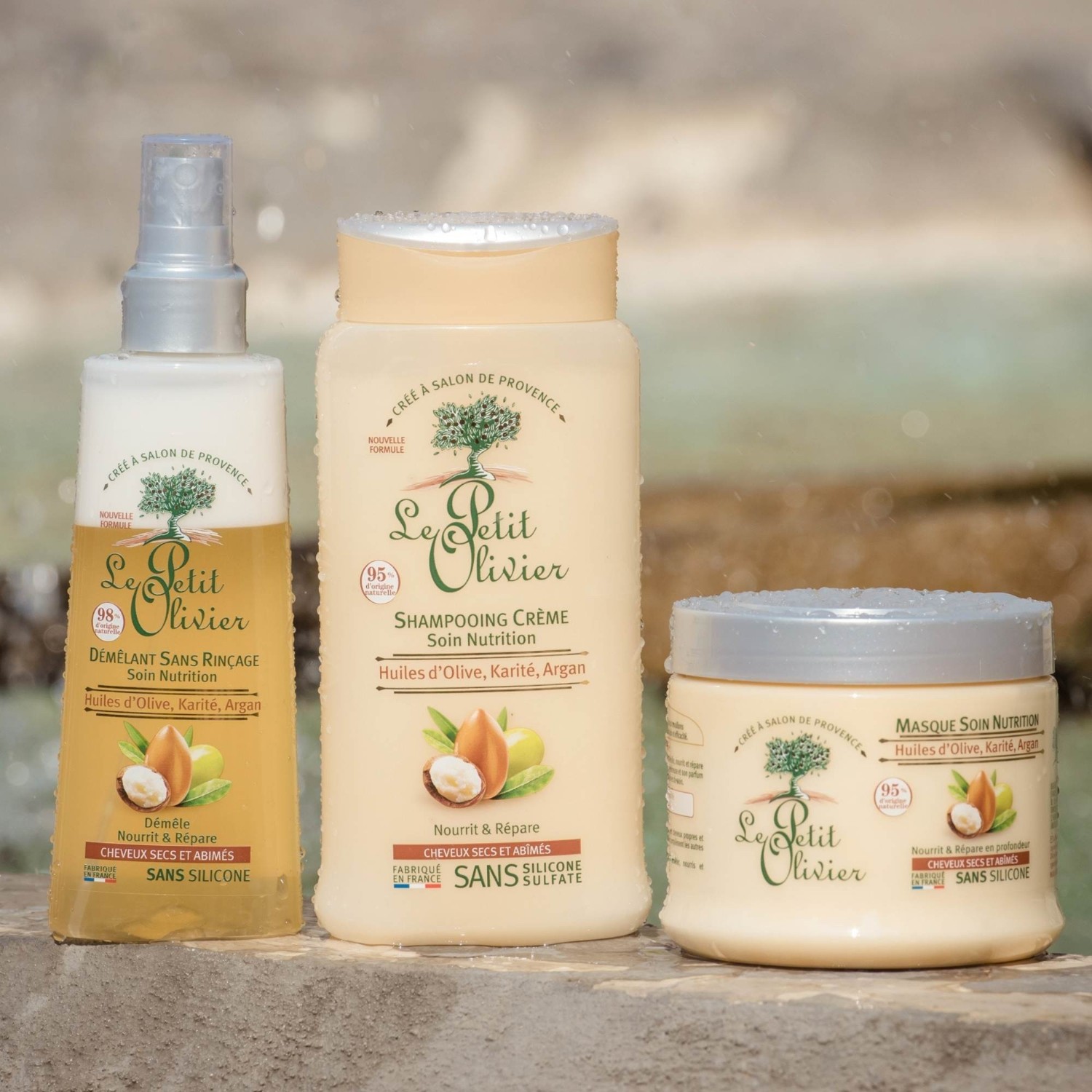 Le Petit Olivier Masque Soin Nutrition Huiles d'Olive, Karité, Argan