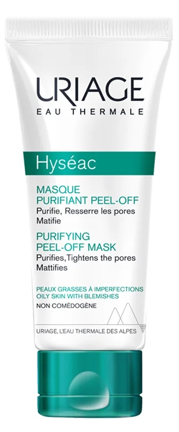 URIAGE Uriage Hysèac Peel-Off Masker voor een vette of acnegevoelige huid 50 ml Gezichtsmasker