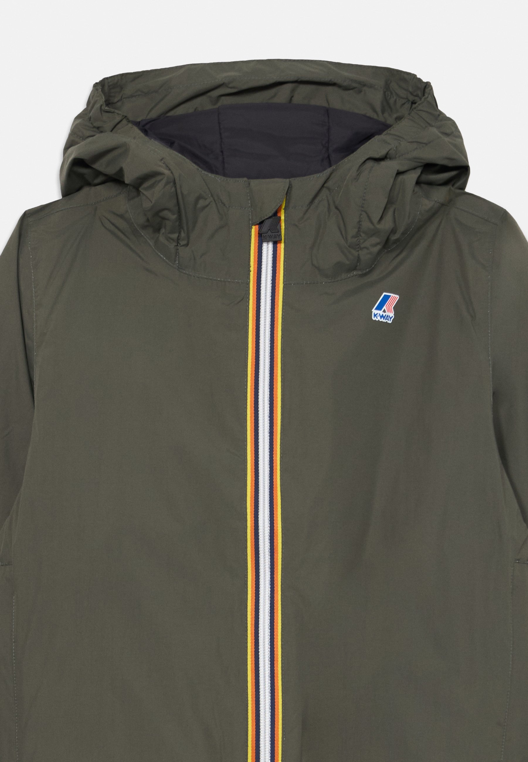K-Way CLAUDE WARM UNISEX - Leichte Jacke - grünlich-schwarz