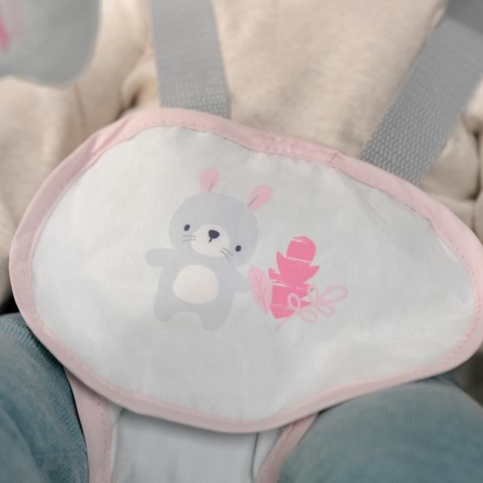 INGENUITY Keep Cozy 3-in-1 Convertible Baby Rocking Bouncer - Lily - 3 Posities: Afneembare speelboog met pluche speeltjes, tot 18 kg