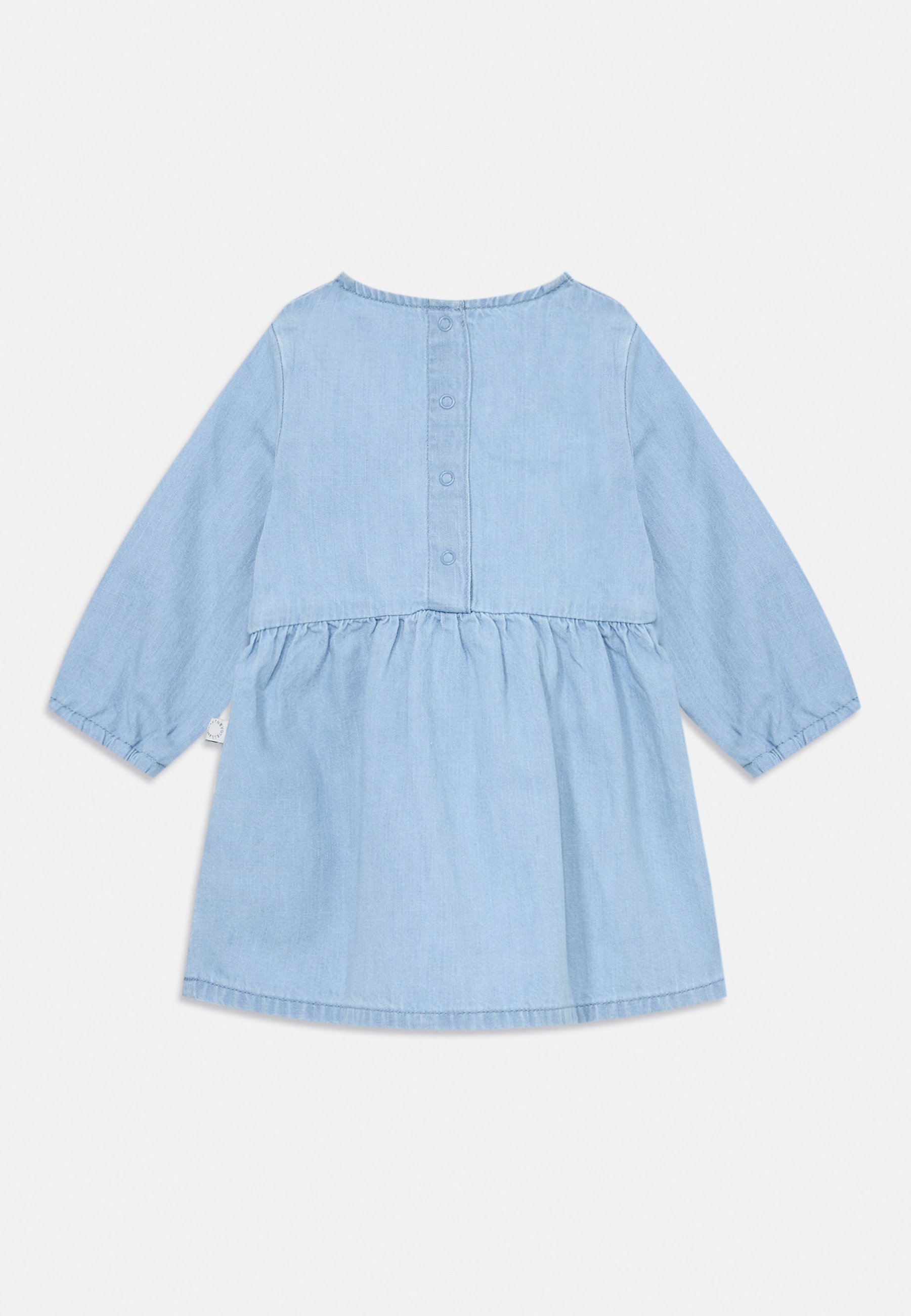 Robe bébé Stella McCartney Kids - Robe en jean - bleu azur