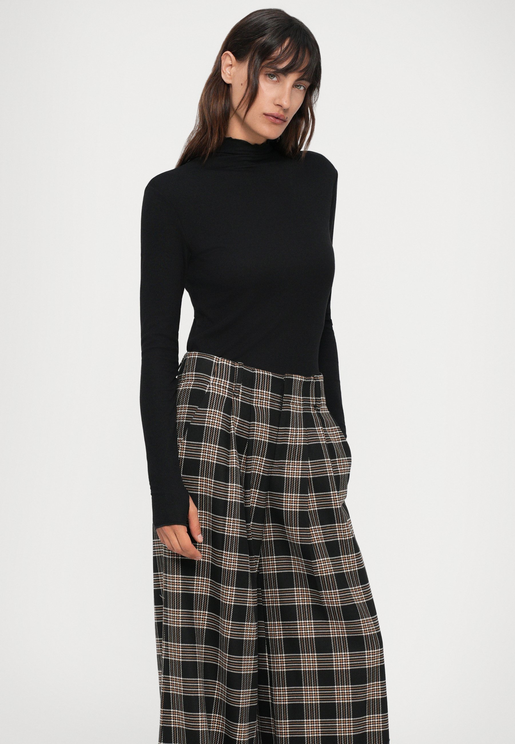 Pantalon large Alice + Olivia ELOISE - Noir