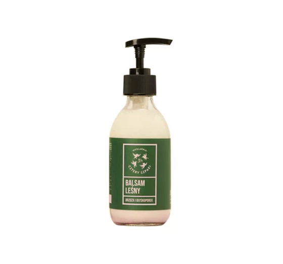 Mydlarnia Cztery Szpaki balsam leśny Brzoza i Błyskoporek 210ml