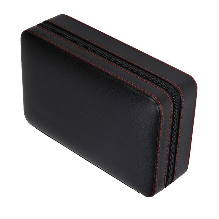 Boîte de rangement pour cigares de voyage portable en bois de cèdre (#01)