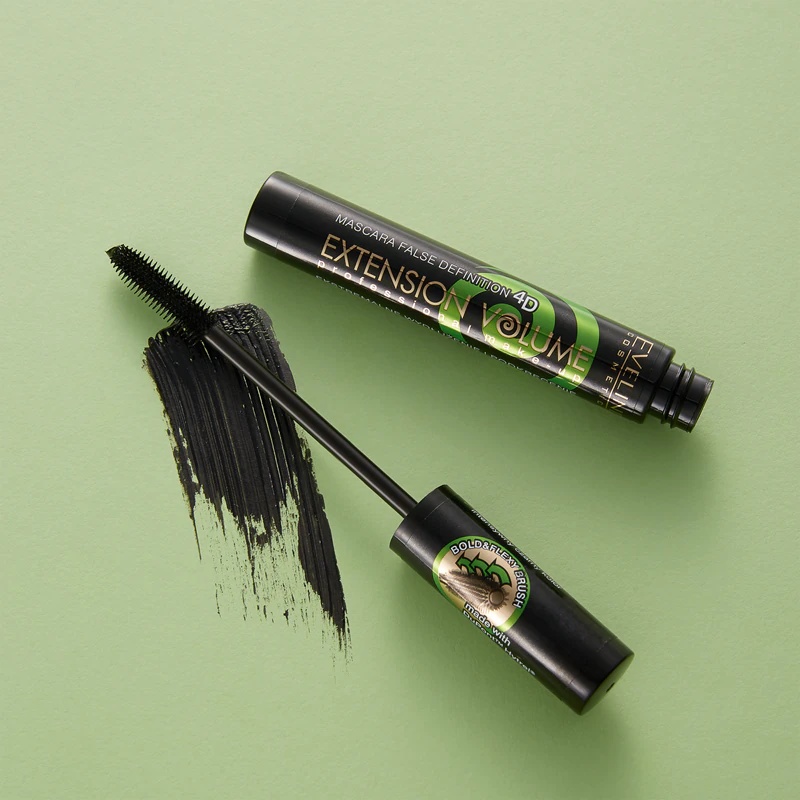 „Eveline Cosmetics Extension Volume“ blakstienų tušas, kuris riesti ir padidina blakstienų apimtį.