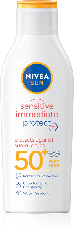 NIVEA SUN Sensitive Immediate zonnebrandcrème voor de gevoelige huid SPF 50+