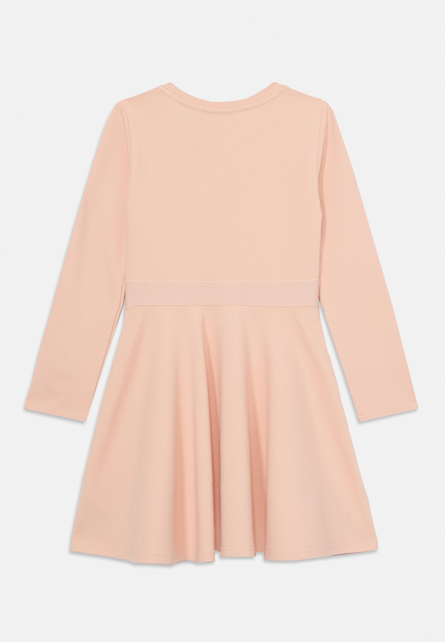 Calvin Klein Jeans jurk met logo-tape en stippen - Jersey jurk - Spaanse villa