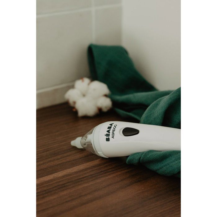 Aspirador nasal eléctrico portátil para bebés Aspidoo blanco