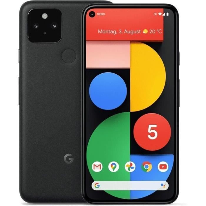 GOOGLE Pixel 5 128GB Negro - Reacondicionado - Muy buen estado