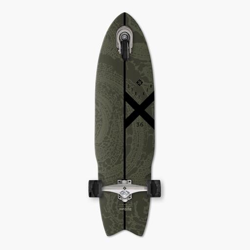 Street Surfing Surfskate White Striker