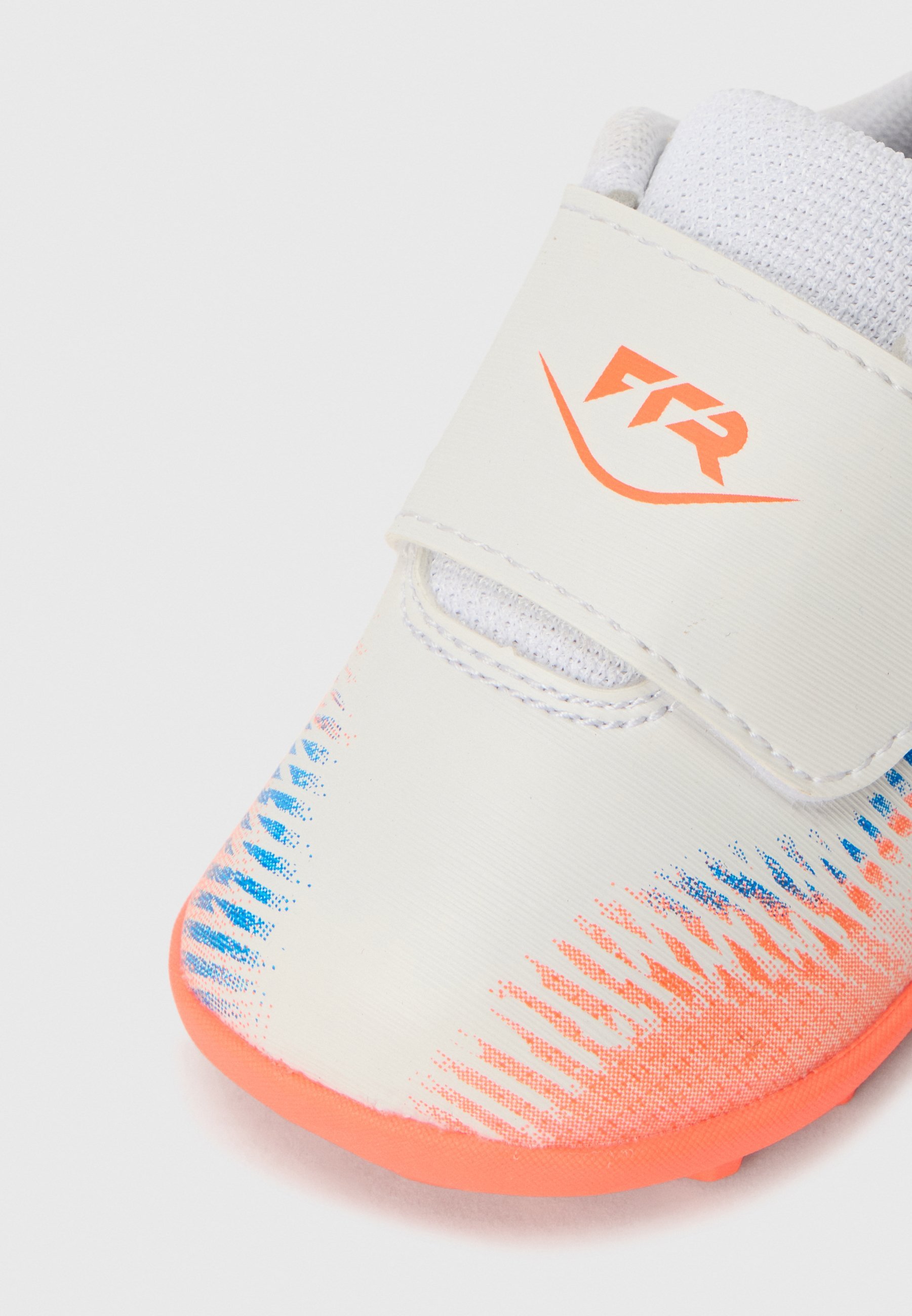 Puma FUTURE 8 UNISEX - Zaalvoetbalschoenen - wit/oranje