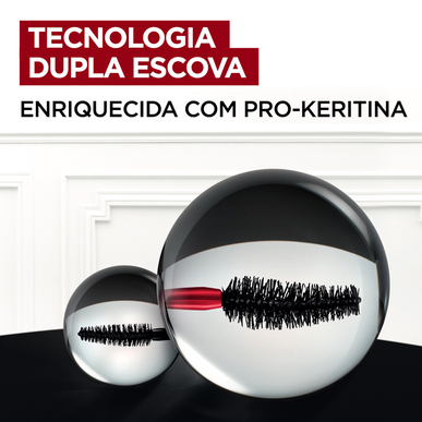 Máscara de pestañas 2 en 1 L'Oréal Paris Pro XXL Lift 1 unidad 1 unidad