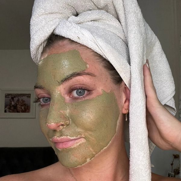 PERL Cosmetics Francia Zöld Agyag Maszk - Karton Utántöltő