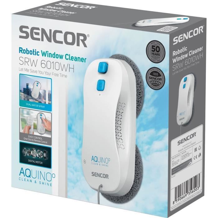 Robot lavavetri - SENCOR - SRW 6010WH - 72 W - 70 dB - 60 ml - Bianco