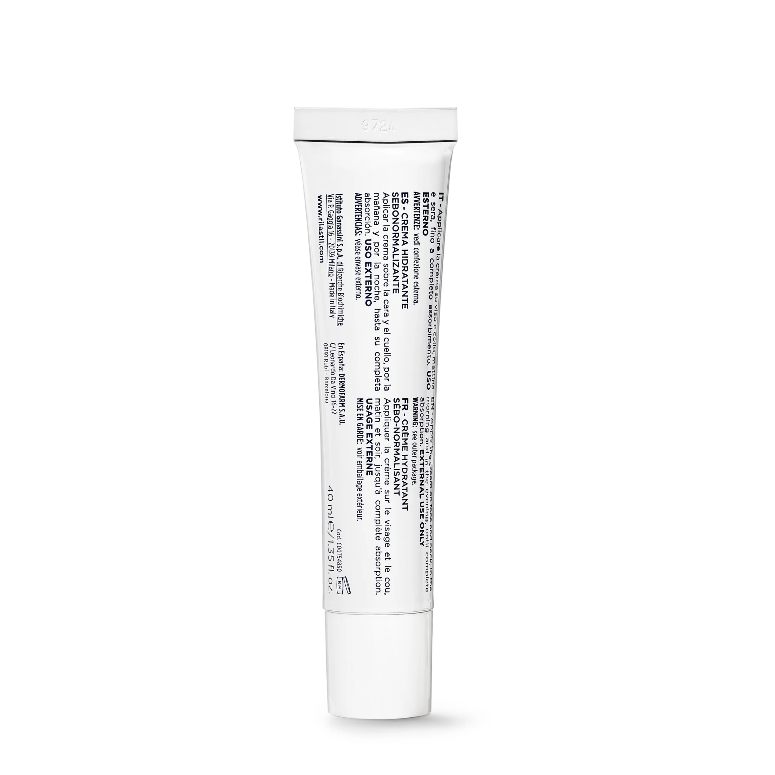 Acnestil Acnestil Crema Mat Idratante Sebonormalizzante - Tratt.viso 24 ore antimperfezioni