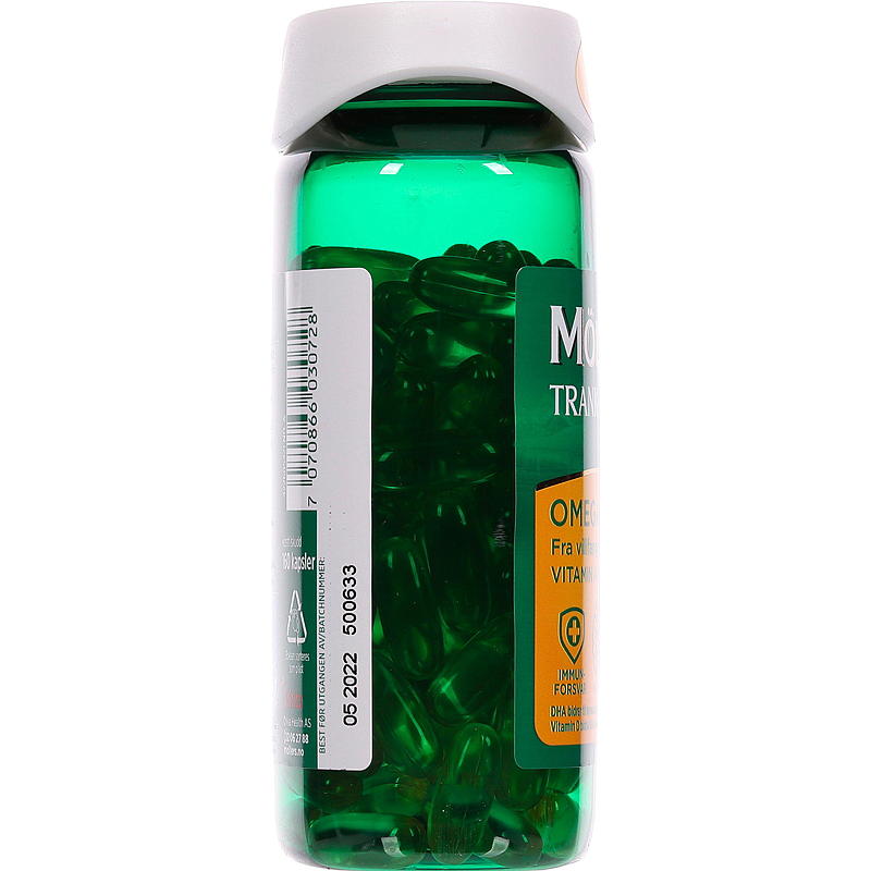 Möller's Möller's torskelevertrankapsler Omega-3 160 stk.