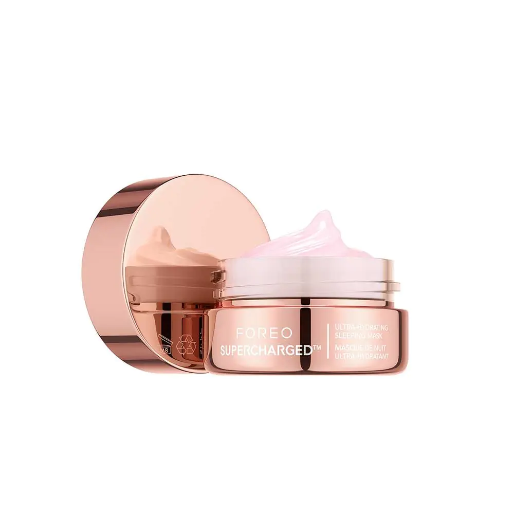 Foreo Supercharged Ultra-Hydrating Sleeping Mask Nawilżająca maska do twarzy, 15 ml