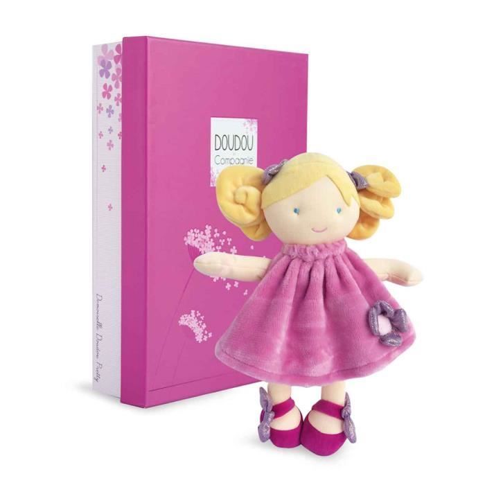 Boneca - DOUDOU ET COMPAGNIE - Boneca Pretty Doudou - Rosa - 28 cm