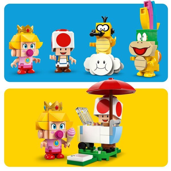 LEGO Super Mario 72036 Mario Kart – Baby Peach en grand prix–set<br>