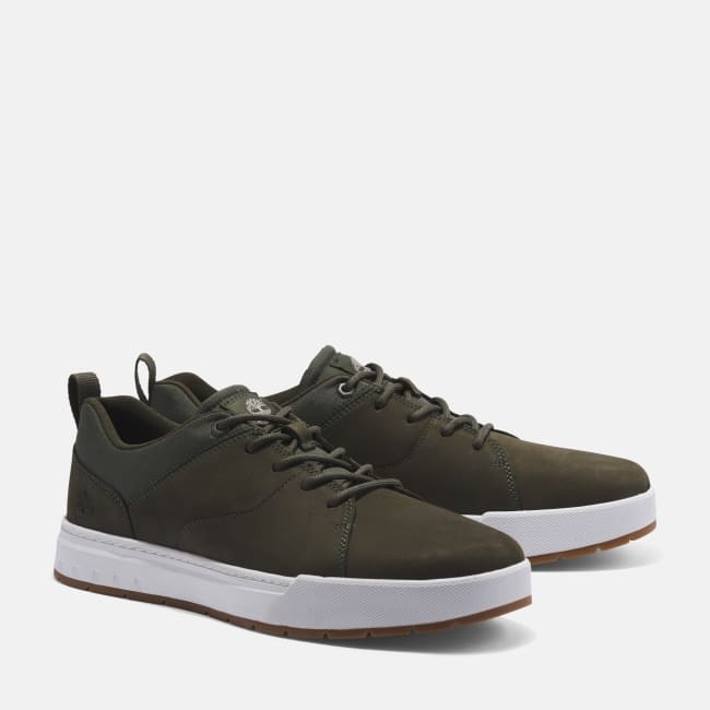 Scarpa Oxford Maple Grove da Uomo in verde scuro