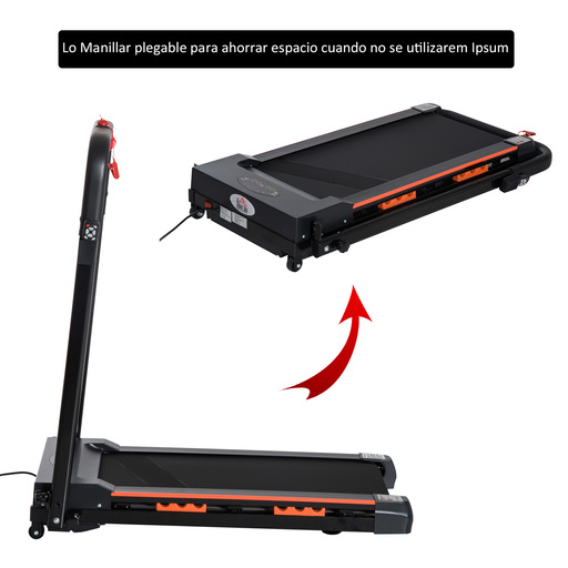 Cinta De Correr Homcom Plegable