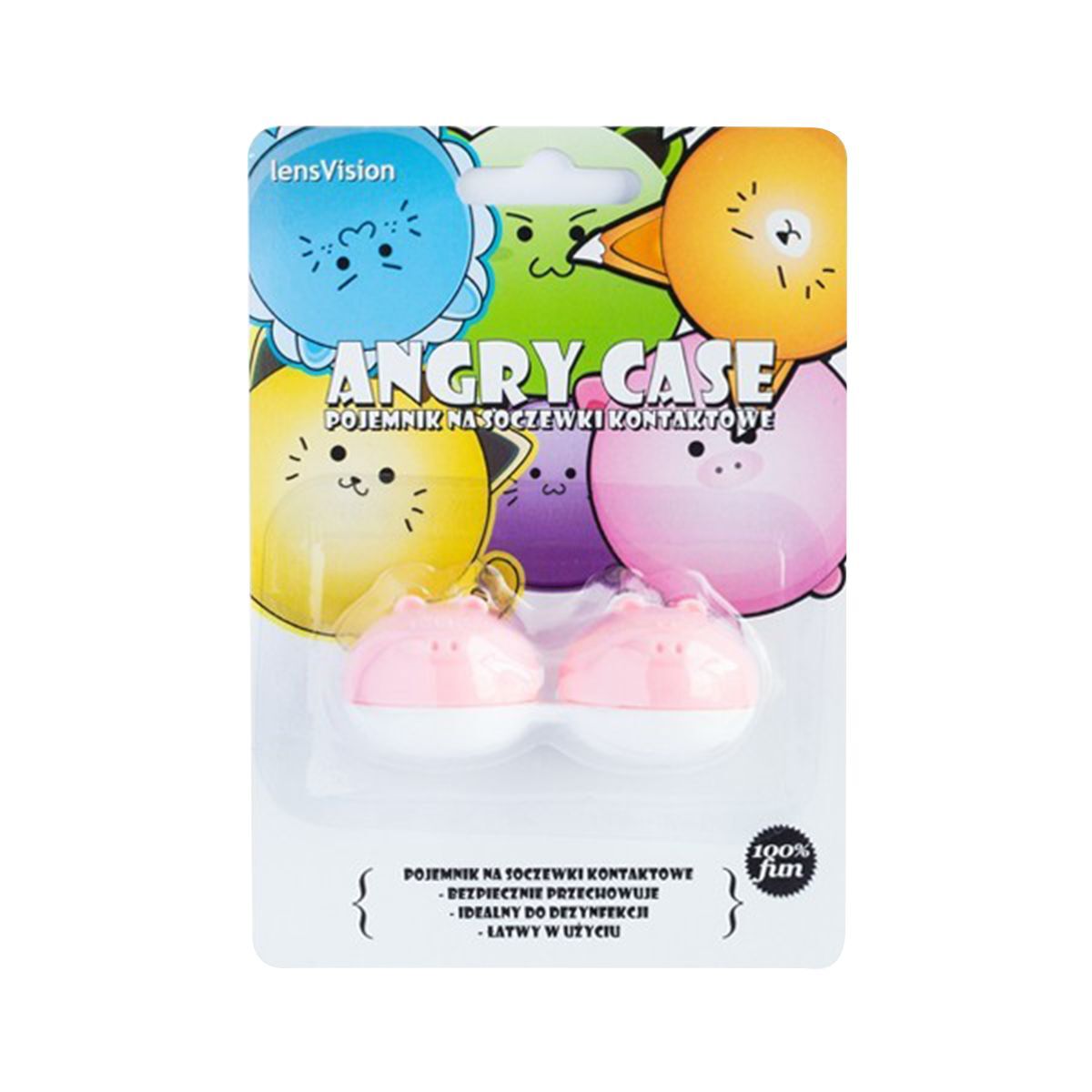 Custodia per obiettivo Angry Case, 1 pezzo