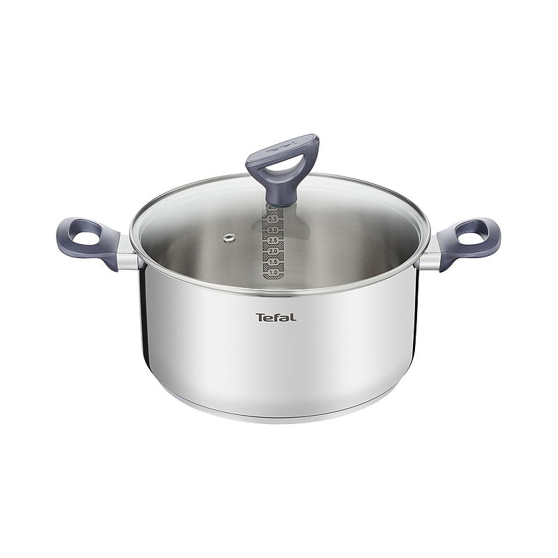 Tefal Gryta 5,2 L ø 24 cm glaslock Tefal Daily