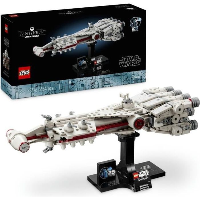 LEGO Star Wars 75376 Tantive IV, Building Set, Spaceship, Vehicle