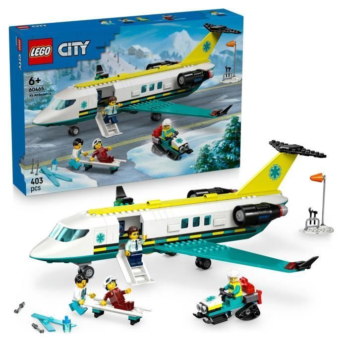 LEGO City 60465 Luchtambulance - Bouwset voor jongens vanaf 6 jaar