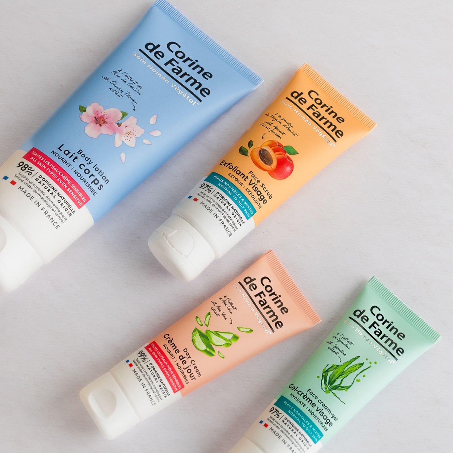 CORINE DE FARME Gel-crème visage à l'extrait de Spiruline