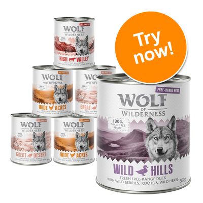 Wolf of Wilderness Vrijlopende Gemengde Roedels