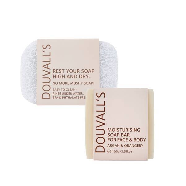 Kit Douvalls Eco Soap Lover (sabonete de 100g e porta-sabonete)