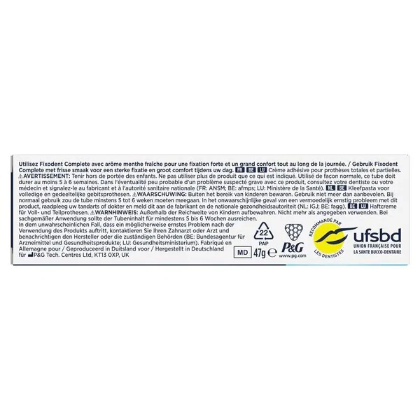 Fixodent Original lepiaca pasta<br>Zdravotnícka pomôcka - 47 g