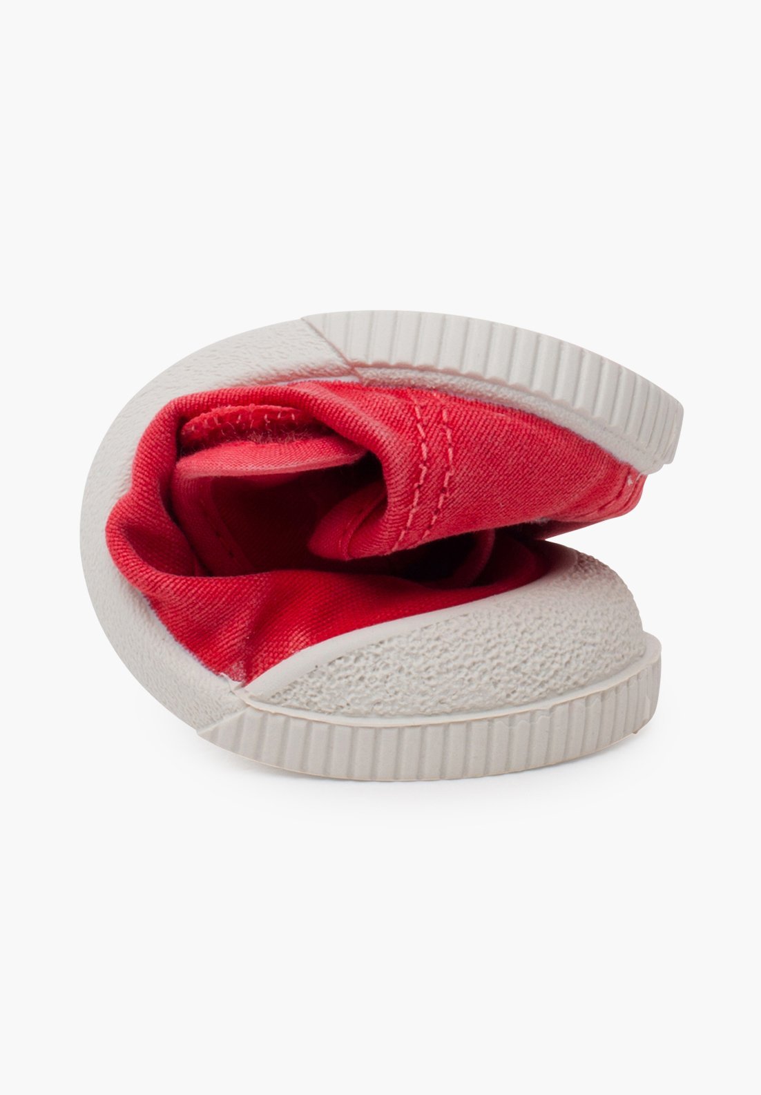 Pisamonas PEPITOS PUNTERA BAREFOOT LAVADA - Chaussons bébé - rouge