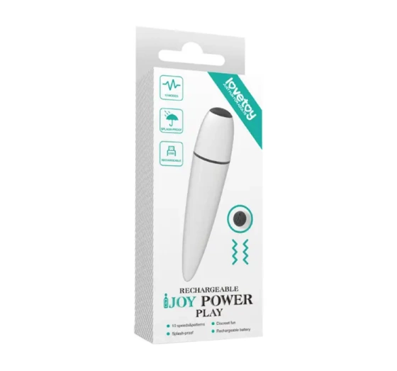 LOVETOY IJOY POWER PLAY KLASYCZNY WIBRATOR BIAŁY